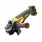 DeWalt DCG406N SOLO Угловая шлифмашина аккум. (18V, 125 мм, 9000 об/мин, Bl-motor, нижняя клавиша) - фото 225917