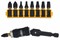 DeWalt DT70518T Набор ударных бит (9 бит (25 мм) + шарнирный магнитный держатель) - фото 226476