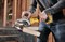 DeWalt DCS571P2T Дисковая пила аккум. в TSTAK II (18V, 2*5.0Ah, 115*9.5 мм,пропил: 39.5 мм, BL-motor - фото 226501