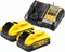 DeWalt DCB1104H2 Набор: зарядное устройство DCB1104 (12V/18V) + аккумуляторы DCBP518 (2*5.0Аh) - фото 226547