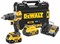 DeWalt DCD100YP2T Шуруповерт уд. аккум. в чем. TSTAK (18V, 2*5.0Ah, 68 Нм, 2 скор, BL-motor) - фото 226611