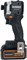 DeWalt DCF85MP2T Гайковерт аккум. в чем. TSTAK (18V, 2*5.0Ah,205 Нм, 1/4",BL-motor, McLaren Edition) - фото 226686