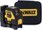 DeWalt DCLE14201RB Нивелир лазерный в сумке (30м, 1 КРАСН. луч, встроен. аккум., ± 0.3мм/м) - фото 226787