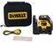 DeWalt DCLE14201RB Нивелир лазерный в сумке (30м, 1 КРАСН. луч, встроен. аккум., ± 0.3мм/м) - фото 226792