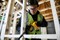 DeWalt DCS380N SOLO Сабельная пила аккум. в кор. (18V, дерево до 300 мм, металл до 100 мм) - фото 226833