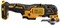 DeWalt DCS356P1 Многофункциональный инструмент аккум. в TSTAK II (18V, 1*5.0Ah, 3 скорости +насадки) - фото 227378