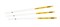 DeWalt DWHT0-20558 Полотна ножовочные смешанные по металлу 3 шт. (18, 24, 32 дюйма, длина 300 мм) - фото 227465