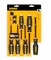 DeWalt DWHT62056-0 Отвертки магнитные 6 шт (PH1x75, PH2x100, PH3x150, SL5.5x75, SL6.5x100, SL8x150) - фото 227504