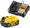 DeWalt DCB1104P1 Набор: зарядное устройство DCB1104 (12V/18V) + аккумулятор DCB184 (1*5.0Аh) - фото 227547