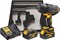 DeWalt DCF900P2G Гайковерт аккум. в кор. с вкладышем (18V, 2*5.0Ah, 1/2", 1396 Нм, BL-motor ) - фото 227767