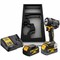 DeWalt DCF923P2G Гайковерт аккум. в кор. с вклыдашем (18V, 2*5.0Ah, 406 Нм, 3/8", 2 скор, 2500 об/ми - фото 227823