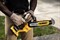 DeWalt DCMPS520N Цепная пила аккум. в кор. (18V, шина 20 см, 1.1 мм, 3/8, 56 зв, BL-motor) - фото 227963