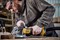 DeWalt DCW682NT SOLO Фрезер ламельный в чем. (18V, 9000 об/мин, глубина фрезерования 20 мм) - фото 228093