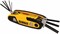 DeWalt DWHT70263-0 Набор шестигранных ключей 8 шт. (складной, 1.5-8 мм) - фото 228210