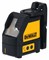 DeWALT DW088CG Нивелир лазерный с зеленым лучем в чем.(20 м, +/-0.3 мм/м, 2 луча, верт/гориз)
