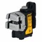DeWalt DW089CG Нивелир лазерный с зеленым лучем в чем. (20 м, +/-0.3 мм/м, 3 луча: верт/гориз/крест)