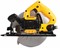 DeWalt DWE560 дисковая пила, 1350 Вт, 184 мм, 5500 об/мин