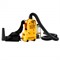 DeWalt DWH161N SOLO Пылесос аккум. в кор. (18V/54V, 0.21л, 9.1л/с, шланг: 1м/d32мм, 1.7кг)