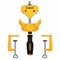 DeWalt DWHT83853-0 Струбцина угловая 90° (макс. ширина 55 мм, 2 струбцины для крепления к верстаку)