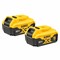 DeWalt DCK383P2T Набор: Шуруповерт DCD796+ гайковерт DCF887+УШМ DСG412 в TSTAK VI (18V, 2*5.0Ah)