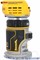 DeWalt DCW600B SOLO Фрезер кромочный аккум. в кор. (20V, цанга 6.4 мм, 55 мм, 16000-25500 об/мин)