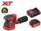 Аккум. эксцентриковая шлифмашина WORTEX COS 1218 E в кор. ALL1 XLT c акб и з/у в кор. БЕСЩЁТ., 18В - фото 231414