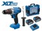 Аккум. дрель-шуруповерт BULL SR 1802 Xcase, XLTpro, БЕСЩЕТ., 18 В, 80 Н*м, 2*4 А*ч, БЗП 13 мм - фото 232233