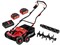 Аккум. аэратор-скарификатор WORTEX CAE 3736 ALL1 XLT SET БЕСЩЁТ.ДВИГ., 18В+18В, шир. 37 см - фото 232316