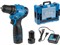 Аккум. дрель-шуруповерт BULL SR 1203 Xcase БЕСЩЕТ., 12 В, 37 Н*м, 2*2 А*ч акб, БЗП 10 мм - фото 232363