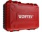 Аккум. углошлифмашина WORTEX CAG 1812-2 SE в чем. XLT SET БЕСЩЕТ., 18 В, 125 мм, 3000-8500 об/мин - фото 232771