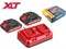 Набор аккумулятор 2х2 А*ч и зарядное устройство 2х2 А WORTEX ALL1 XLT в кор. SET - фото 232935