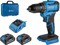 Аккум. дрель-шуруповерт BULL SR 1804 R-series в чем. XLTpro БЕСЩЕТ., Импульс., 18 В, 50 Н*м, 2х2 А*ч - фото 233057