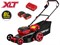 Газонокосилка аккумуляторная WORTEX CLM 4536 в кор. XLT SET БЕСЩЁТ.ДВИГ., 18В+18В, шир.460 мм - фото 233456