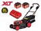 Газонокосилка аккум. WORTEX CLM 4536-4 в кор. XLT SET БЕСЩЁТ.ДВИГ., САМОХОД., 18В+18В, 2х6Ач акб - фото 233540