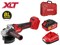 Аккум. углошлифмашина WORTEX CAG 1812 S в чем. ALL1 XLT SET БЕСЩЕТ., 18 В, 125 мм, 9600 об/мин - фото 234139