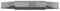 Bosch Двойное лезвие S 0,6x4,0; S 0,6x4,0; 45 mm 2607001736