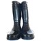Сапоги_ПВХ_женские_М102_рр_37_черные_укороченные_